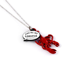 Friends Necklace You're My Lobster (Red ename 5055583431906