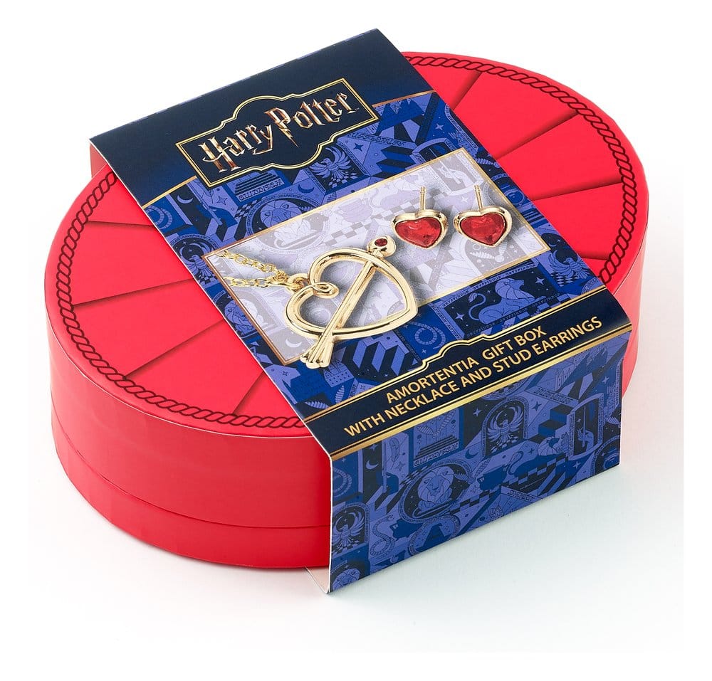 Harry Potter Necklace and Stud Earring Gift Set Amortentia 5055583481239