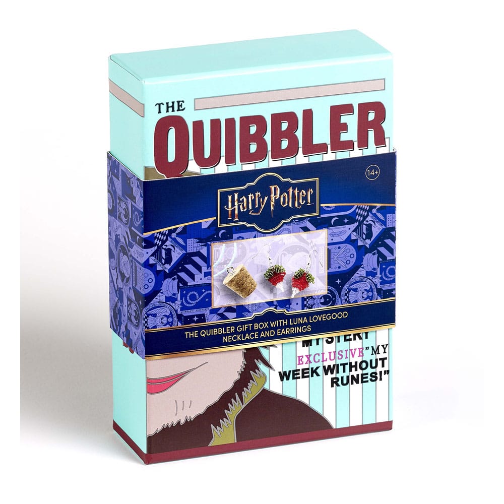 Harry Potter: Quidditch Luna Beaded Cork Charm Necklace and Radish Earrings Gift Set  5055583462832