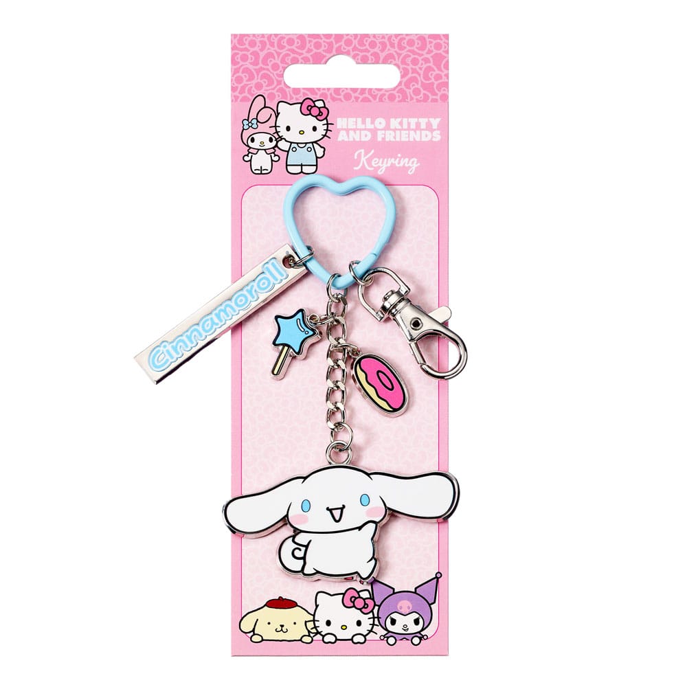 Hello Kitty Key Chain with Cinnamoroll Charms 15 cm 5055583480379
