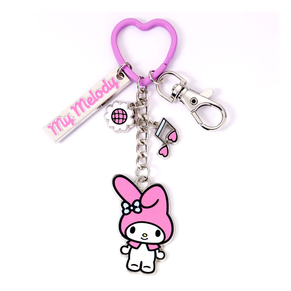 Hello Kitty Key Chain with My Melody Charms 15 cm 5055583480386