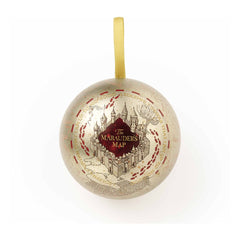 Harry Potter tree ornament with Pin Badge Deck Marauders Map 5055583451430