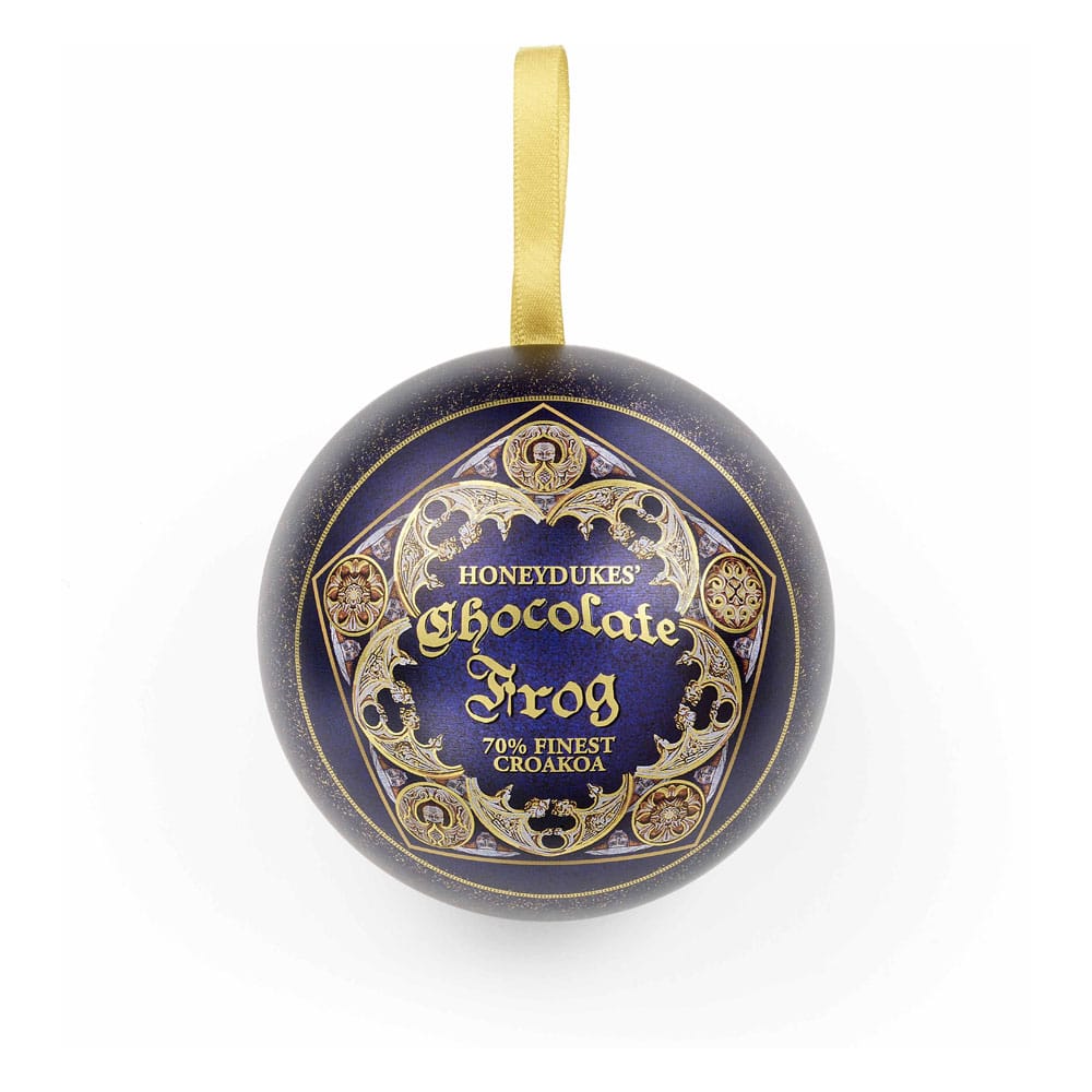 Harry Potter tree ornament with Pin Badge Deck Chocolate Frog 5055583451423