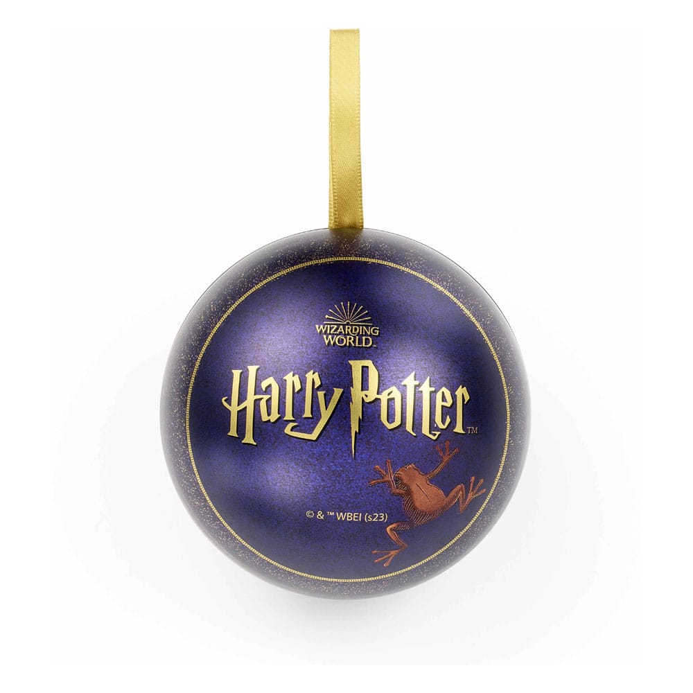 Harry Potter tree ornament with Pin Badge Deck Chocolate Frog 5055583451423