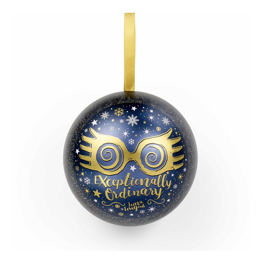 Harry Potter tree ornament with Necklace Luna Lovegood Glasses 5055583451461