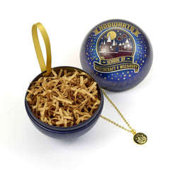 Harry Potter tree ornament with Necklace Hogwarts School of Witchcraft and Wizardry 5055583451102
