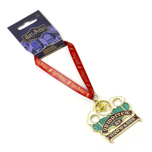 Harry Potter tree ornament Quidditch (Golden Tone) 5055583462382