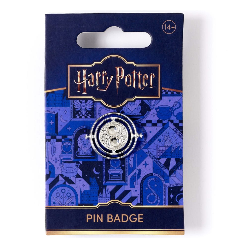 Harry Potter Pin Badge Time Turner (Silver Tone) 5055583462207
