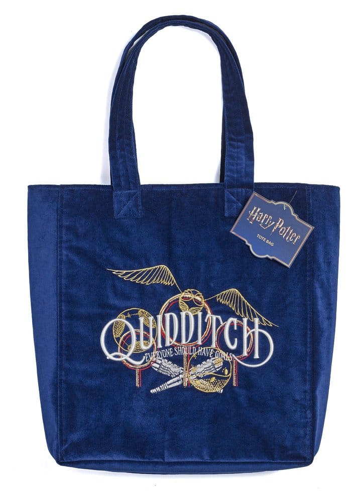 Harry Potter Tote Bag Quidditch Velvet 5055583481277