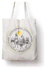 Harry Potter Tote Bag Hogwarts Castle Cotton 5055583481260
