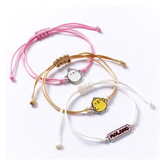 Molang Bracelets 3-Pack Molang and Piu Piu 18 cm  5055583480621