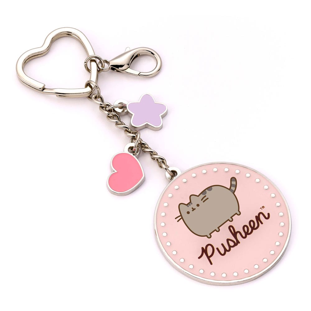 Pusheen Keychain Pink Name 5055583453373