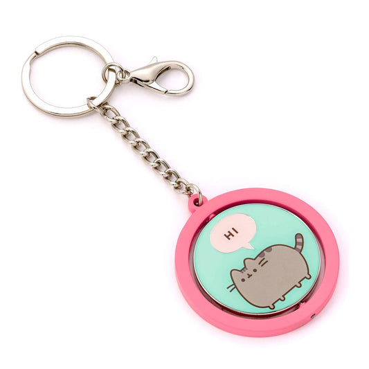 Pusheen Keychain "Hi , Bye" Spinning 5055583453366