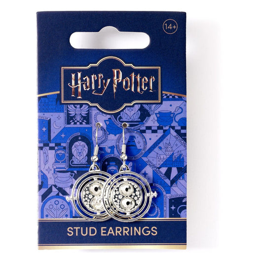 Harry Potter Earrings Time Turner (Silver Tone) 5055583462184
