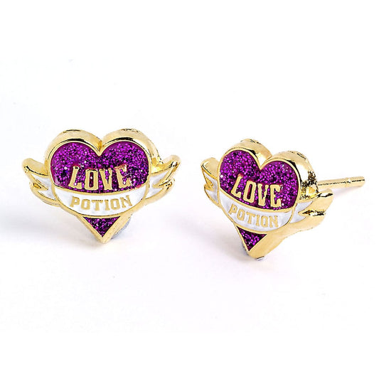 Harry Potter Earrings Love Potion (Gold plated) 5055583440601
