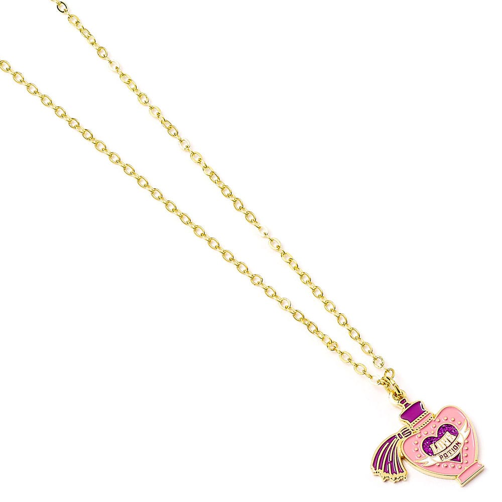 Harry Potter Pendant & Necklace Love Potion (Gold plated) 5055583441059