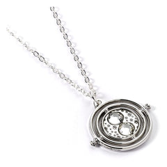 Harry Potter Necklace Time Turner Charm (Silver Tone) 5055583462160