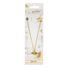 Harry Potter Necklace Golden Snitch Charm (Golden Tone) 5055583461859