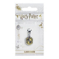 Harry Potter Charm Hufflepuff Crest (Silver Plated) - Amuzzi