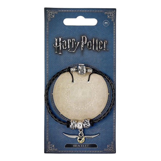 Harry Potter Slider Charm Leather Bracelet Qu 5055583407215
