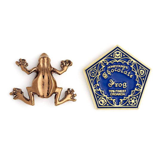 Harry Potter Pin Badges 2-Pack Chocolate Frog 5055583416736