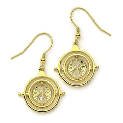 Harry Potter Drop Earrings Time Turner (gold plated) 5055583428043