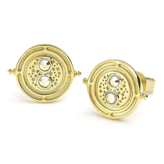 Harry Potter Earrings Time Turner (gold plate 5055583428050