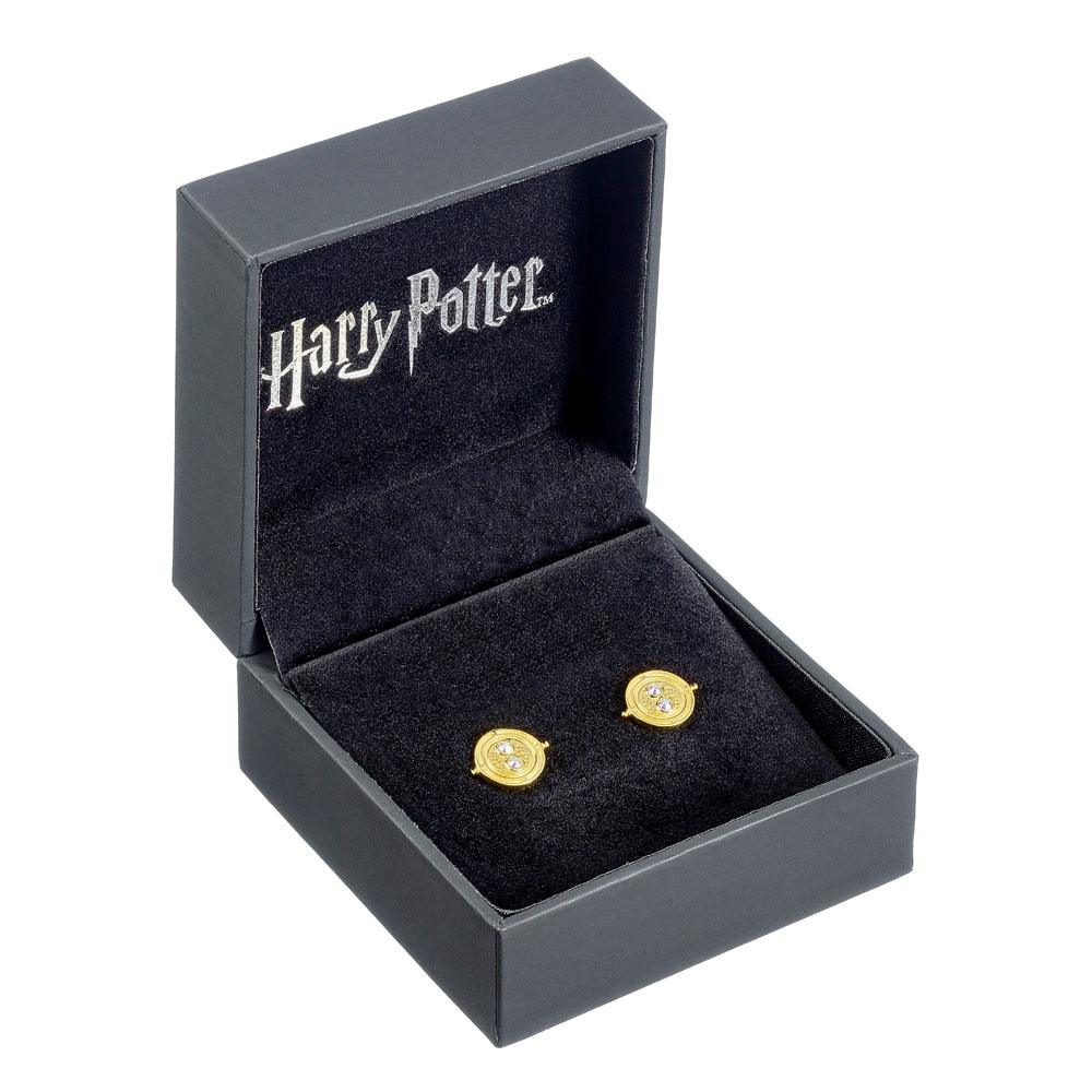 Harry Potter Earrings Time Turner (gold plate 5055583428050