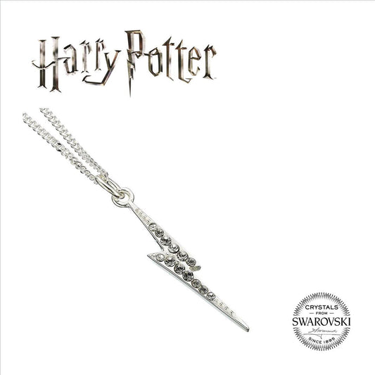 Harry Potter X Swarovski Necklace & Charm Lightning Bolt - Amuzzi