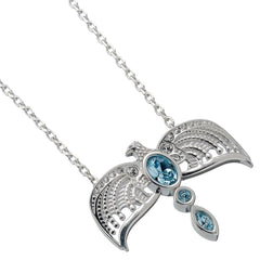 Harry Potter Necklace & Charm Diadem (Sterling Silver) 5055583413209