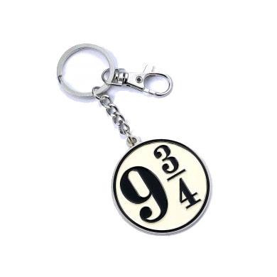 Harry Potter Keychain Platform 9 3/4 (silver plated) 5055583408748
