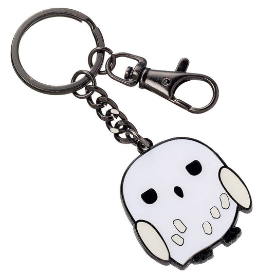 Harry Potter Cutie Collection Keychain Hedwig (silver plated) 5055583410536