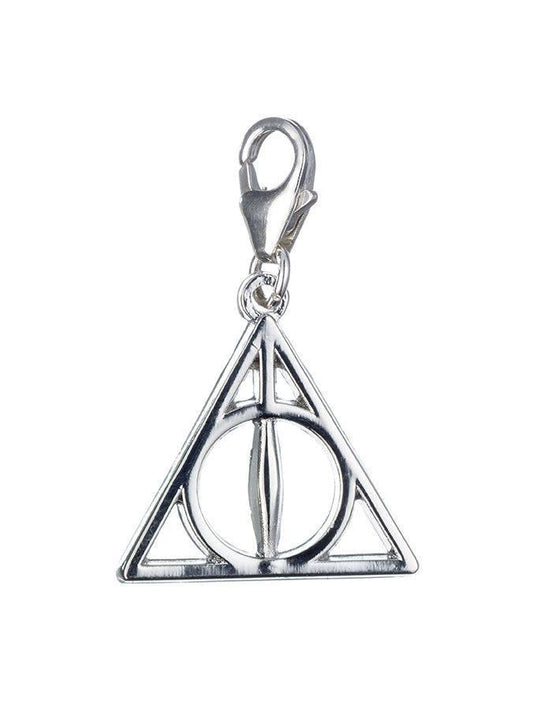 Harry Potter Clip-On Charm Deathly Hallows (Sterling Silver) - Amuzzi