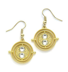 Harry Potter Earrings Time Turner (gold plated) 5055583412585