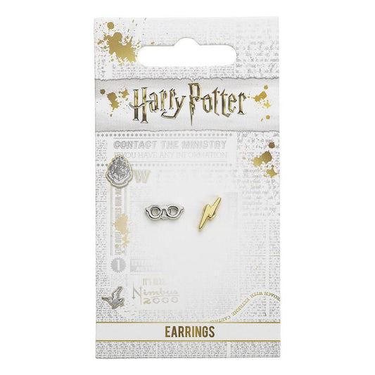 Harry Potter Earrings Lightening Bolt & Glasses - Amuzzi