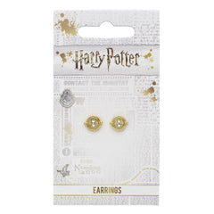 Harry Potter Earrings Time Turner (gold plated) 5055583427237