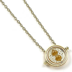 Harry Potter Pendant & Necklace Spinning Time Turner (gold plated) 5055583411618