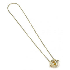 Harry Potter Pendant & Necklace Spinning Time Turner (gold plated) 5055583411618