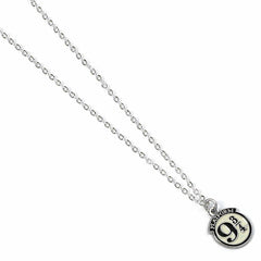 Harry Potter Pendant & Necklace Platform 9 3/4 (silver plated) 5055583441806