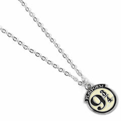 Harry Potter Pendant & Necklace Platform 9 3/4 (silver plated) 5055583441806