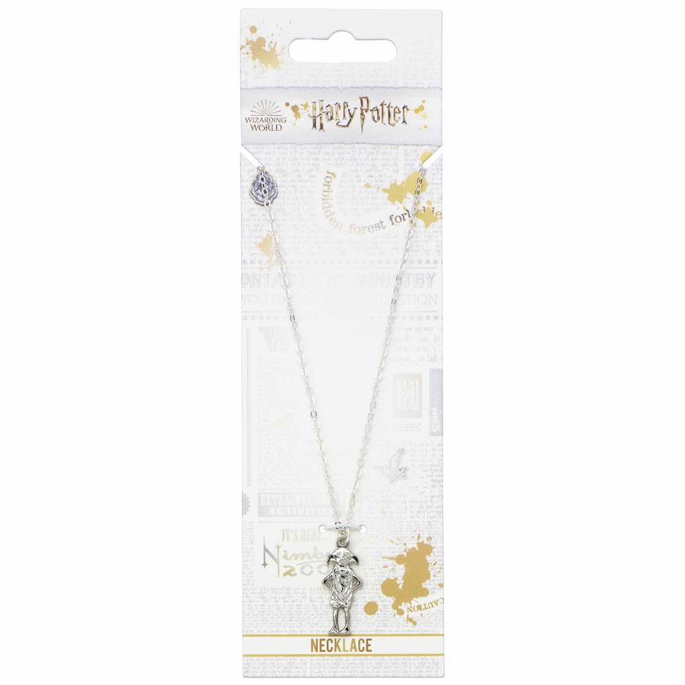 Harry Potter Pendant & Necklace Dobby the House-Elf (silver plated) 5055583441790