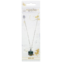 Harry Potter Pendant & Necklace Slytherin (silver plated) 5055583441844