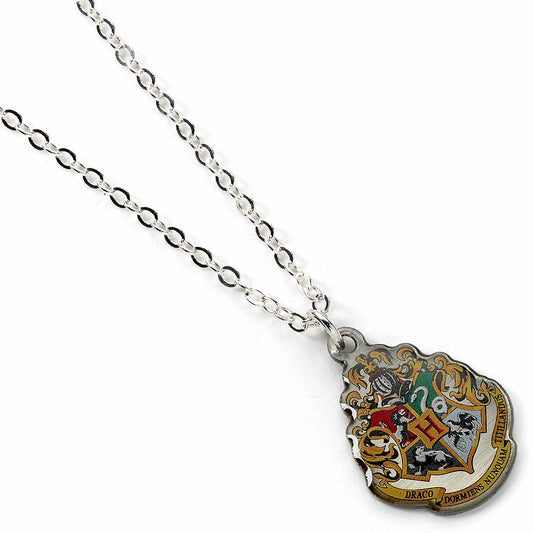 Harry Potter Pendant & Necklace Hogwarts (sil 5055583441875
