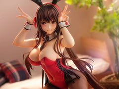Amakano 2+ PVC Statue 1/4 Yuuhi Kurohime Bunny Suit Ver. 32 cm   4902273508435