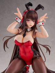 Amakano 2+ PVC Statue 1/4 Yuuhi Kurohime Bunny Suit Ver. 32 cm   4902273508435