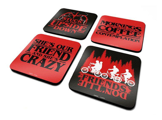 Coaster Set Stranger Things - Amuzzi