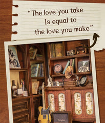 Book Nook The Secret Rhythm 23 x 11 cm   6975436180104