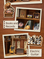 Book Nook The Secret Rhythm 23 x 11 cm   6975436180104