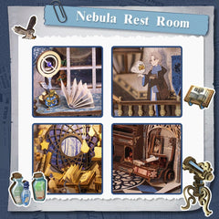 Book Nook Nebula Common Room 23 x 11 cm   6975436180128