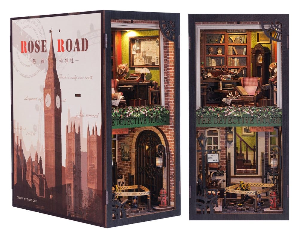 Book Nook Rose Detective Agency 23 x 11 cm   6975436180142